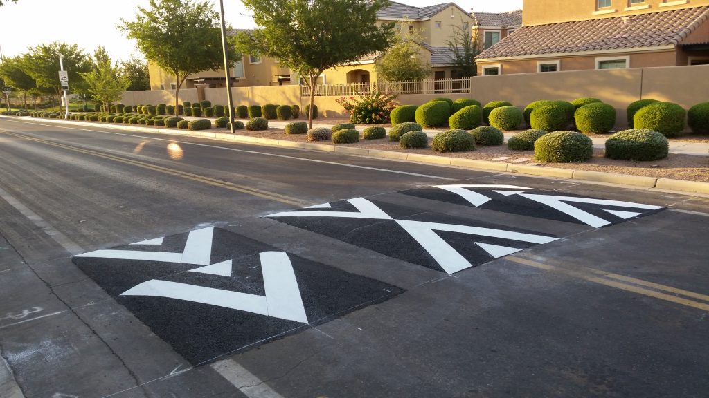 asphalt striping
